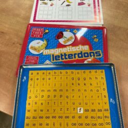 D101 Magnetische letterdoos